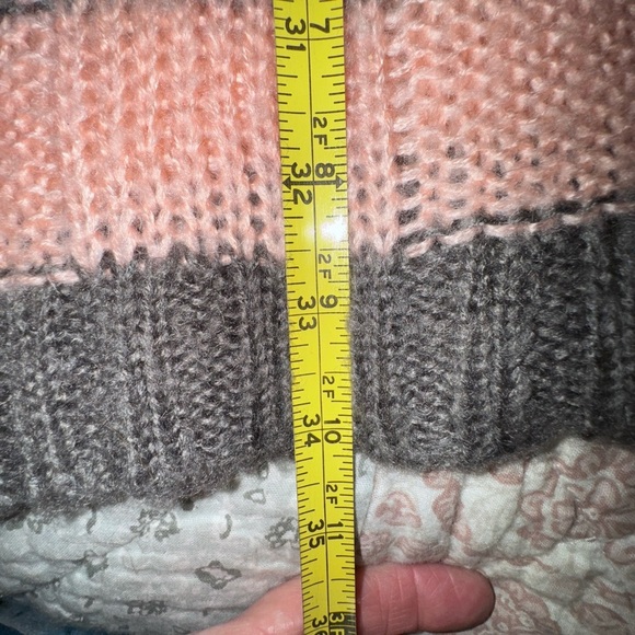 No boundaries Striped Pink and Gray Sweater Dress. Size XXL Junior GUC - Picture 8 of 9